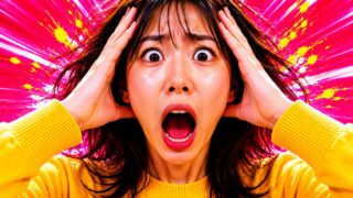 なんだこれ!ビビりまくるわたし。人間存在に対する大きな疑問